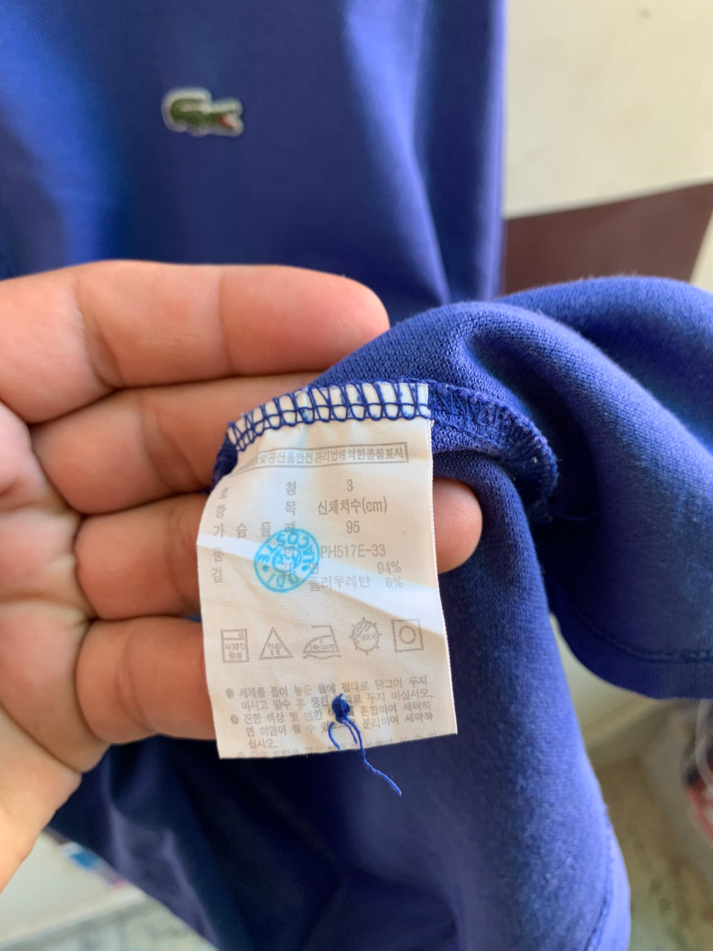 Lacoste full sleeve polo tshirt