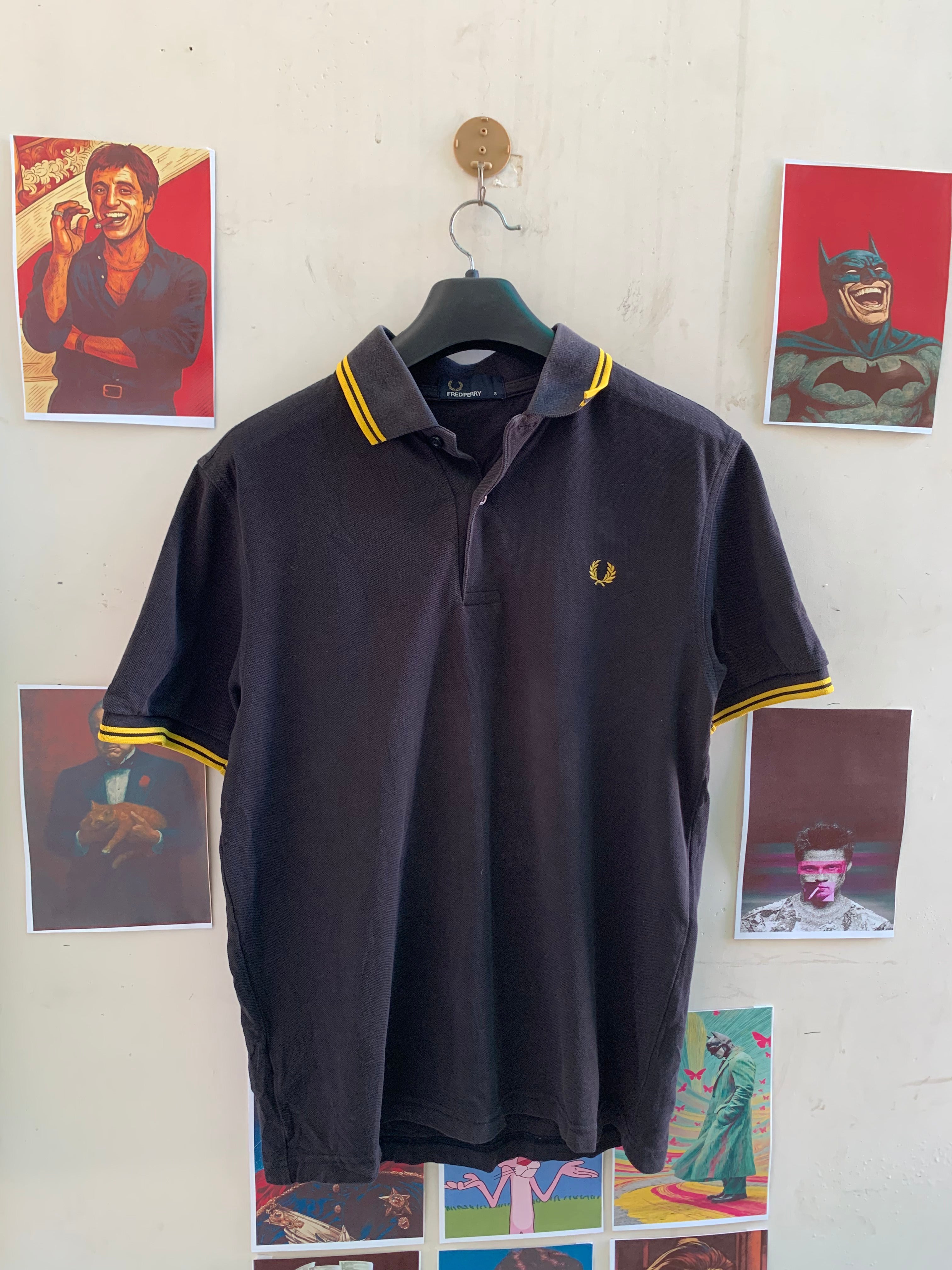 Fred perry Black polo